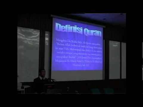 Dr Danial Zainal Abidin- Al-Quran Pemangkin Sains 2