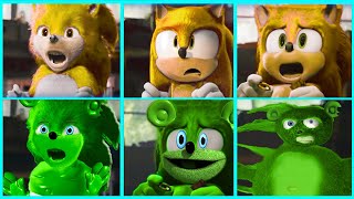 Sonic The Hedgehog Movie Super Sonic vs Gummy Bear Uh Meow All Designs Compilation Compilation 2