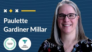 Paulette Gardiner Millar - Outstanding Leadership Award Winner