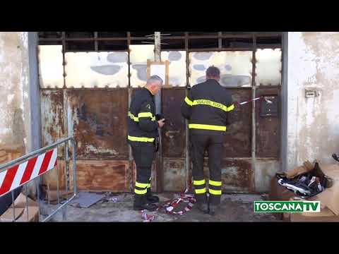 2018-02-24 PRATO - INCENDIO STOCK HOUSE, SI INDEBOLISCE IPOTESI DOLO
