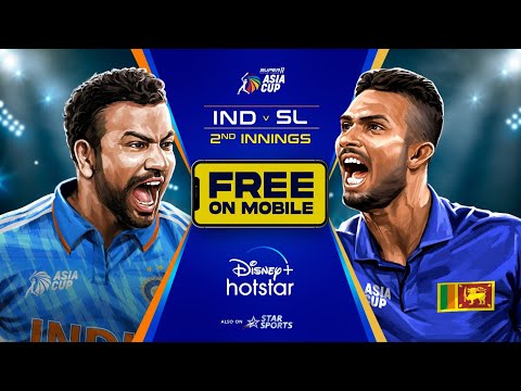 Asia Cup 2023 | Ind vs Sl | Second inning Live NOW | DisneyPlus Hotstar