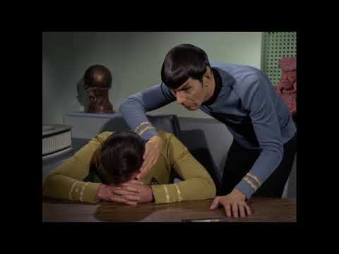 Star Trek "Requiem for Methusaleh": Spock wipes Kirk's Mind