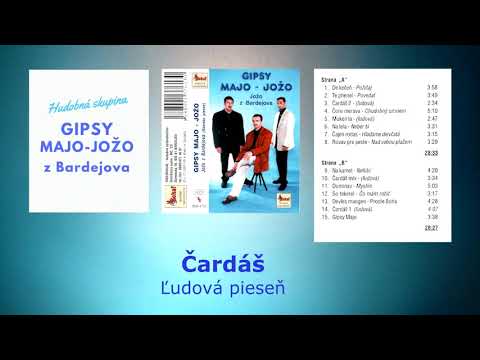 GIPSY MAJO  JOŽO, Čardáš, rómska ľudová, gipsy song, studio