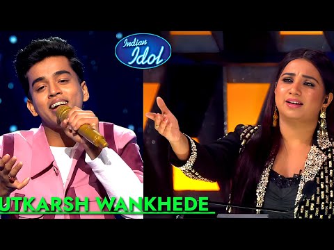 Utkarsh Wankhede ने "Dagabaaz Re" गाकर जीता Shreya Ghoshal ka 💖| Indian Idol Season 14 Utkarsh💖🎶
