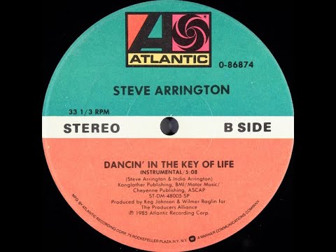 Steve Arrington - Dancin' In The Key Of Life (instrumental) Atlantic records 1985