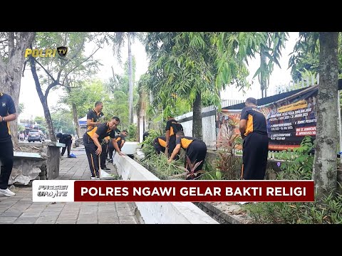 PRESISI UPDATE: PERINGATI HARI BHAYANGKARA KE-79 POLRES NGAWI GELAR BAKTI RELIGI 17/06/25 (18.00)