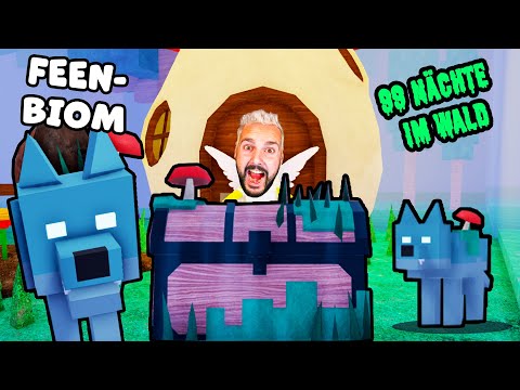 KAAN & TOM SPIELEN 1.MAL FEEN UPDATE in 99 Nächte im Wald! Mit NEUER BAUM-TRUHE