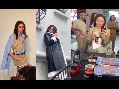 Halil secretly watched Sıla in Sıla Türkoğlu's fashion shoots!