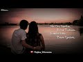 Nee Oru Varthai Sonnal Podhum Love Feel WhatsApp Status