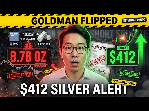 GOLDMAN SACHS SURRENDERS: $412 Silver Alert Issued (I Have Internal Memo: Covering 8.7B Oz Short)
