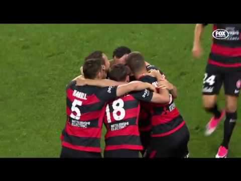 Sydney FC vs Western Sydney Wanderers (Oriol Riera '3' Goal)