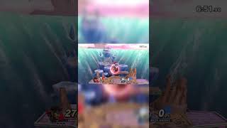 メタナイトの裏技(?)撃墜 #スマブラsp #スマブラ #shorts #ssbu