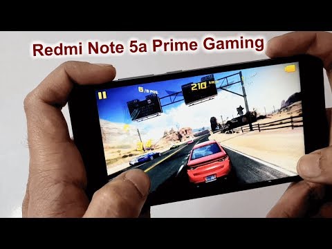 Xiaomi Redmi Note 5a Prime Gaming Review! Video