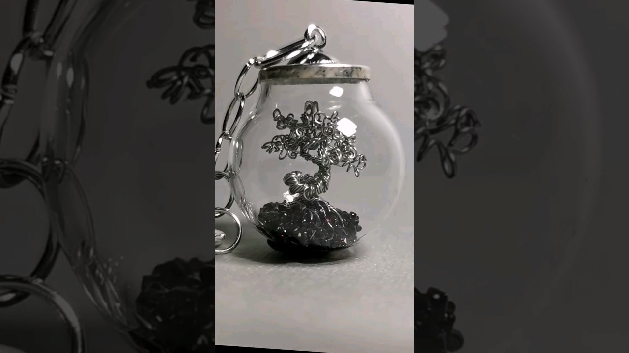 The smallest bonsai wire tree