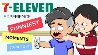 7-ELEVEN EXPERIENCE FUNNIEST MOMENTS (COMPILATION) | Pinoy Animation