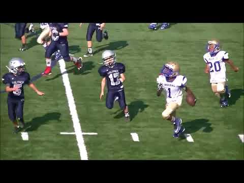 3rd Grade McEachern Indians vs North Paulding Wolfpack (Navy) 9-16-17 Highlights