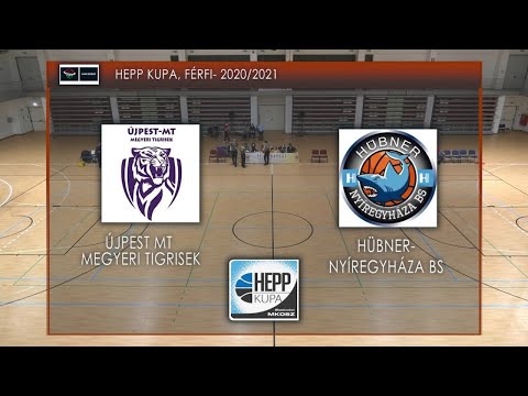 ÚJPEST-MT - HÜBNER-NYÍREGYHÁZA BS      HEPP KUPA (Final 4)