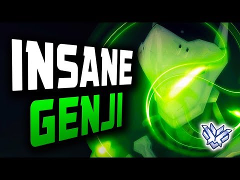 Pro GENJI CARRY by - Agilities! [ OVERWATCH SEASON 12 TOP 500 ]