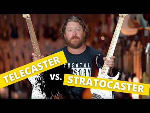 Telecaster vs. Stratocaster... what's the difference?