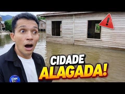 🚨🌊 CIDADE TOMADA PELA ÁGUA! ENCHENTE DEVASTA PLÁCIDO DE CASTRO – ACRE 😱🏠