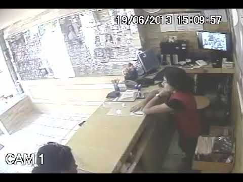 Assalto da ótica Novo Olhar em Glória do Goitá PE 01