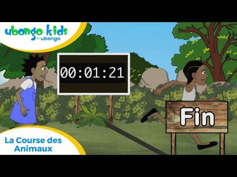 EPISODE #13 La Course des Animaux | Ubongo Kids | Dessin animé éducatif d’Afrique