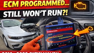 2016–2022 Chevy Malibu Won’t Run After ECM Programming? Here’s the Real Fix