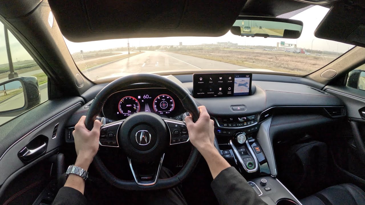 2024 Acura TLX Type-S - POV Evening Drive