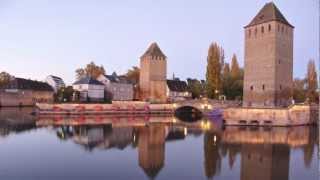 preview picture of video 'Time-lapse : les Ponts Couverts de Strasbourg'