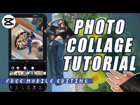 How To Create The Trending Photo Collage Cutout Instagram Reels- CapCut Free Mobile Editing Tutorial