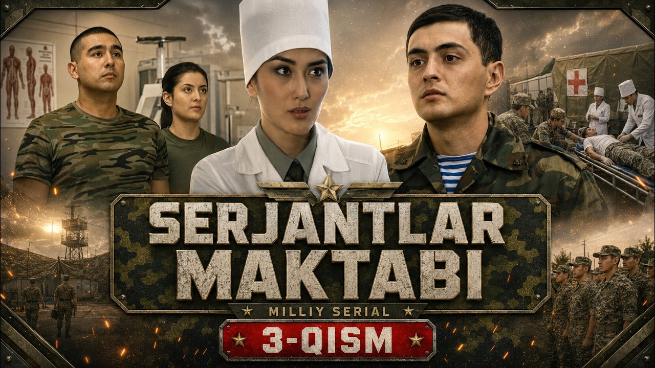 SERJANTLAR MAKTABI 3-qism (Milliy serial) || СEРЖАНТЛАР МАКТАБИ 3 қисм (Миллий сериал)