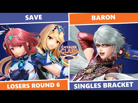 Cavalier Clash #3: Losers Round 6 - Save (Pyra/Mythra) Vs Baron (Bayonetta) SSBU Singles