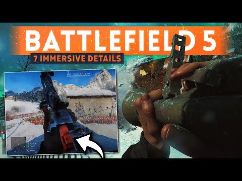 BATTLEFIELD 5: 7 Immersive Details & New Features You May Have Missed! (BF5 Multiplayer Gameplay)