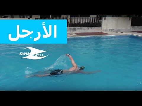تقوية الأرجل في السباحة الحرة