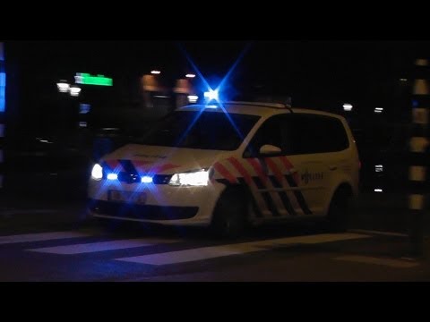 3X PRIO 1 Politie touran in Amsterdam tijdens Konings Nacht/Dag