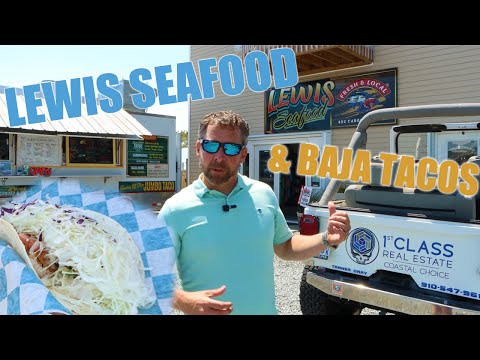 Lewis Seafood and Lewis Food Shack | Topsail Beach NC with Topsail Tanner