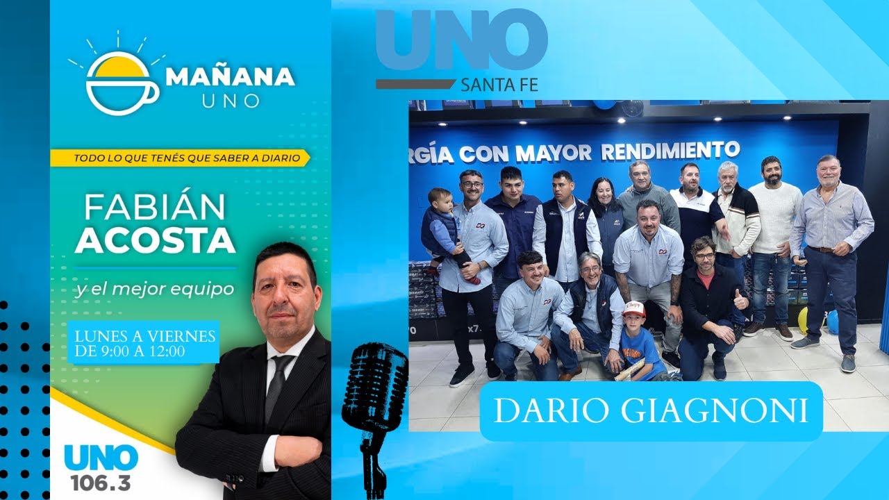 Nuevo local de Dario Giagnoni distribuidor de baterias en Santa Fe
