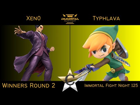 Immortal Fight Night 125 Winners Round 2 - Xen0 (Kazuya) vs Typhlava (Toon Link) - SSBU