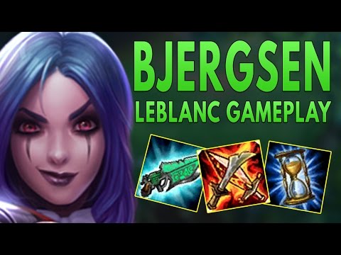 447. Bjergsen Leblanc vs Veigar Mid Lane - April 6th, 2017 - Patch 7.7 Season 7