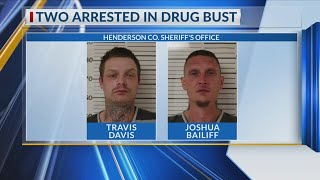 SHERIFF: Meth found during 2 men’s arrest in Henderson County
