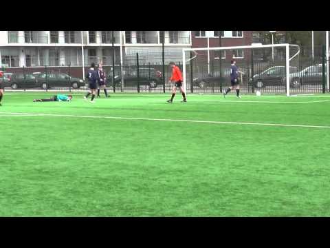 Opjestropdas 8 febr 2014 DHSC 6 - VV De Meern 9 com 1-6 Doelpunt Job (5-0)
