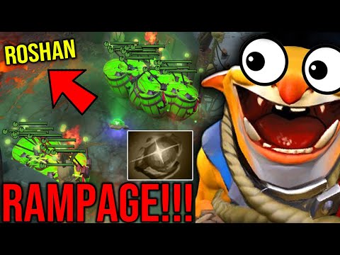 How to defend Roshan? OMG Even Gem can't counter this techies!