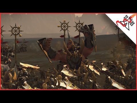312 CHARIOTS vs 6240 CHOSEN WARRIORS - Total War: WARHAMMER