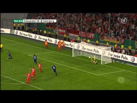Fortuna Düsseldorf - Hamburger SV | DFB-Pokal 2009/2010 Foul+Elfmeter