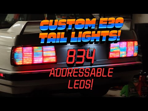 E30 Gets Custom LED Tail Lights (Full DIY Guide)