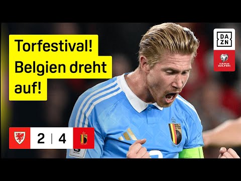 Wales - Belgien | European Qualifiers | DAZN Highlights