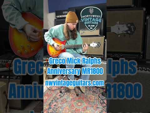 *VIDEO* Greco Mick Ralphs Les Paul Double Cut Anniversary Model MR-1800 w/Dry Pickup - 2002 image 25