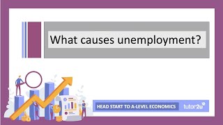 What Causes Unemployment? | Head Start in A-Level Economics