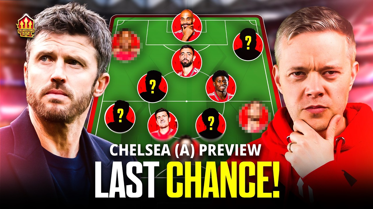 Carrick's LAST Game! Chelsea vs Man United Goldbridge Preview