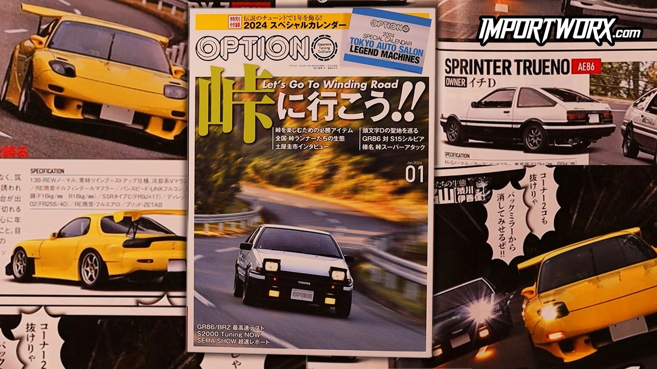 Japanese JDM Archive: Option Magazine January 2024 | Inside Modern JDM Builds